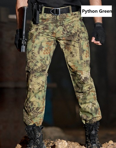 Army Mens Tactical Pants Military Camouflage Outdoor Combat Cargo Pants Hunting - Bild 12 von 20