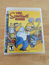 The Simpsons Game (Sony PlayStation 3, 2007) PS3 *No Manual* Ships NEXT Day!
