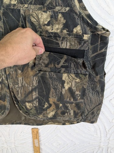 Northwest Territory Hunting Vest w Game Bag Pouch Camouflage Men’s XL Mossy Oak - Picture 7 of 16
