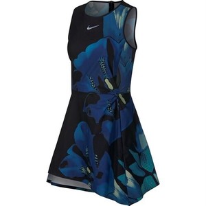 blue nike dress