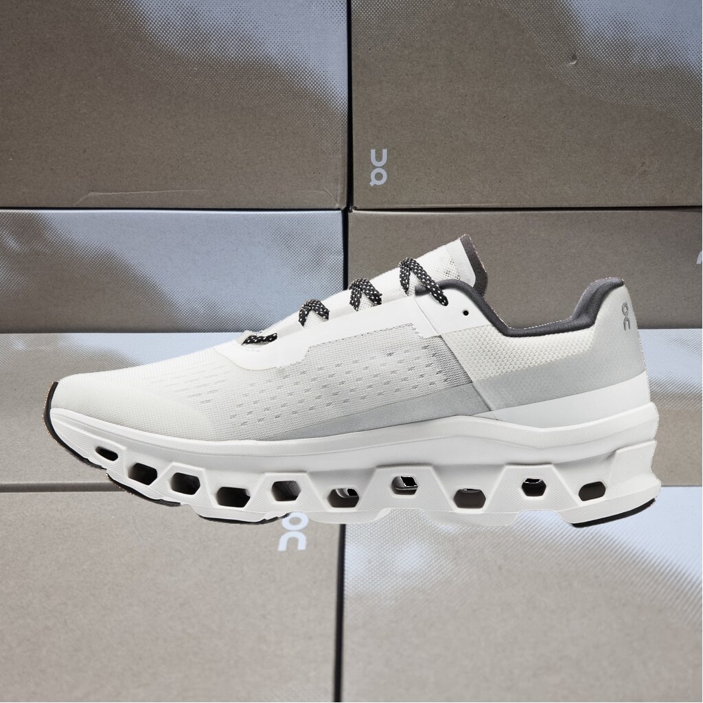 NEW On Running Cloudmonster Undyed-White 61.98288 Men's Running Shoes
