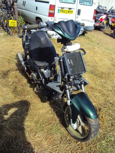 2002 MBK NITRO 50 YQ50 SCOOTER SEAT SADDLE MBK NITRO YAMAHA AEROX YQ50 BREAKING - Picture 8 of 22