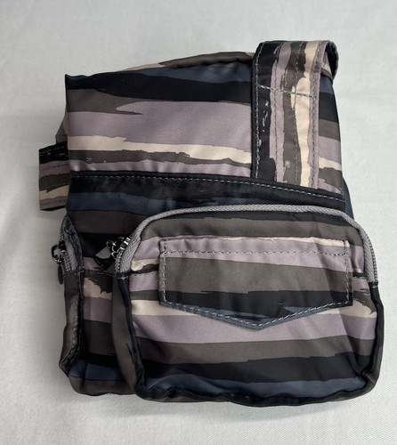 LUG Puddle Jumper braun lavendel abstrakt verstaubar Reisetasche Tragetasche 14 Zoll - Bild 22 von 22