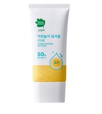 Korean Green Finger Outdoor Washable Baby Sun Cream 80ml SPF50 PA   Daily