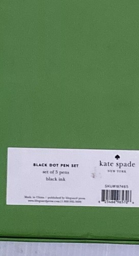 Juego de caja de anidación Kate Spade (3) blanco y negro/rayas/polkadot/leopardo difícil de encontrar raro nuevo con etiquetas + regalos - Imagen 16 de 16