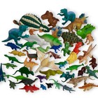 Colorful Dinosaurs Small Figures Lot Jurassic Bundle Collection Kids Junk Drawer