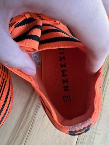 Adidas Mens Rare Nemeziz 17.1 FG BB6079 Orange Black Soccer Shoes Size 13 - Picture 9 of 9