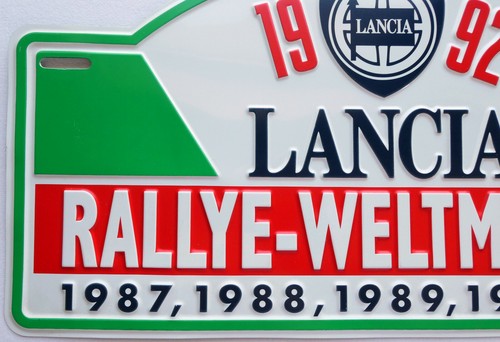 Lancia Delta HF Integrale Evo Rally Racing Weltmeister Champion Car Accessory - Picture 6 of 11