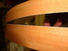 Pear Panval P971 melamine/polyester edgebanding 7/8" x 120" preglued adhesive