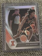 2021 Panini Prizm Draft Picks Silver Holo AYO DOSUNMU #20 RC Rookie Illinois