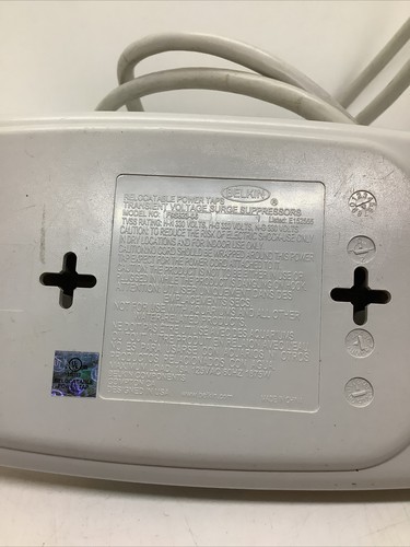 Belkin Surgemaster Surge Protector #F9S823-06 Beige Works Great! - Picture 5 of 5