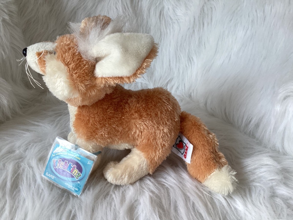 WEBKINZ FENNEC FOX 🦊 HM631 - NEW WITH SEALED CODE - HARD TO WEBKINZ FENNEC FOX 🦊 HM631 - NEW WITH SEALED CODE - HARD TO