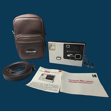 Vintage 1980s Eastman Kodak Disc 4000 Camera with Case  Booklets