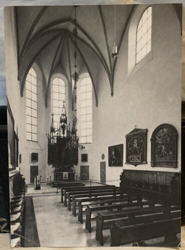 Allemagne Augsbourg église Sainte-Anne chœur oriental avec les peintures - unposted - Photo 1/2