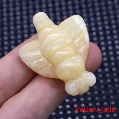 Natural Crystal Bee Statue Stone Crafts Beetle Animal Carved Home Decor Christma - Picture 11 of 11