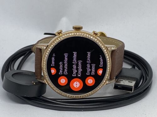 Fossil Gen 4 Authentic Digital Dial Smart Watch Custom Band FTW6011 LT440 - Picture 7 of 12