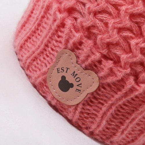 3Pcs Kids Hat Scarf and Snow Winter Knit Warm Soft Outdoor Gloves Set - Picture 16 of 27