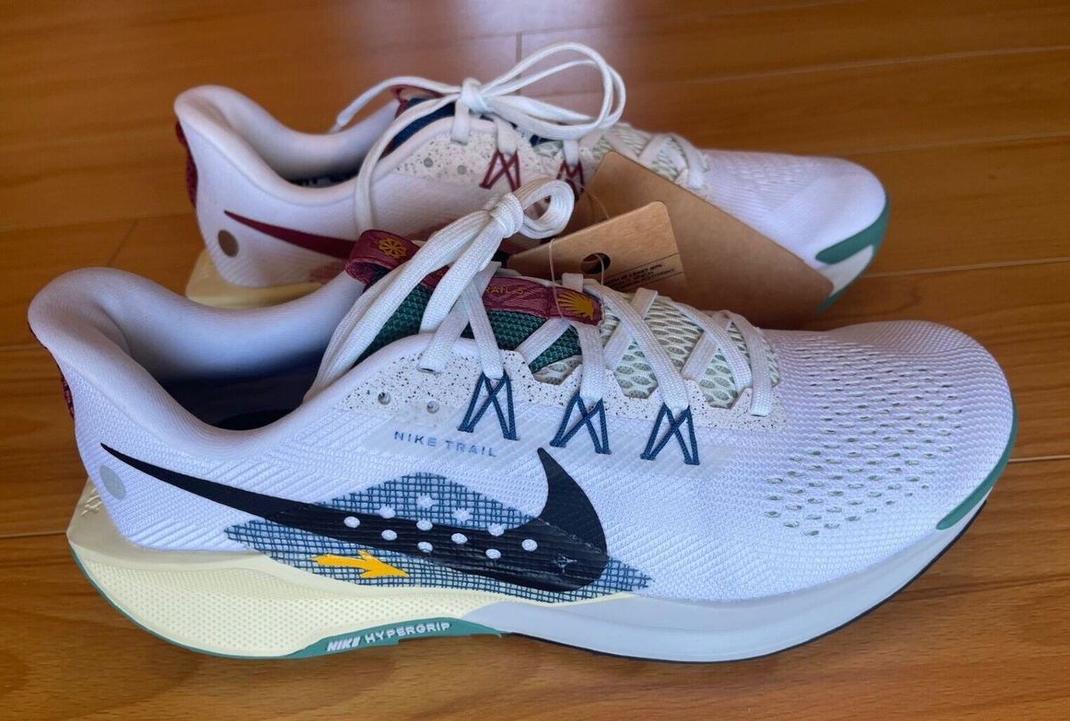 Size 10 - Nike Pegasus Trail 5 White/Court Blue/Cedar/Black Size 10 - Nike Pegasus Trail 5 White/Court Blue/Cedar/Black