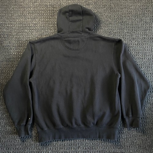 Nebraska Basketball Hoodie Sweater Blue 84 L Black White Cornhuskers - Picture 3 of 8