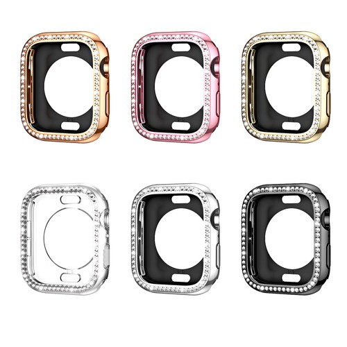 Bling Case for Apple Watch Series10 42mm 46mm Glitter Crystal Bumper Face Cover - Picture 7 of 13