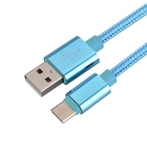 2M Braided USB Type C Fast Charger Data Cable Lead for Samsung S8 Google Sony XZ - Picture 3 of 6
