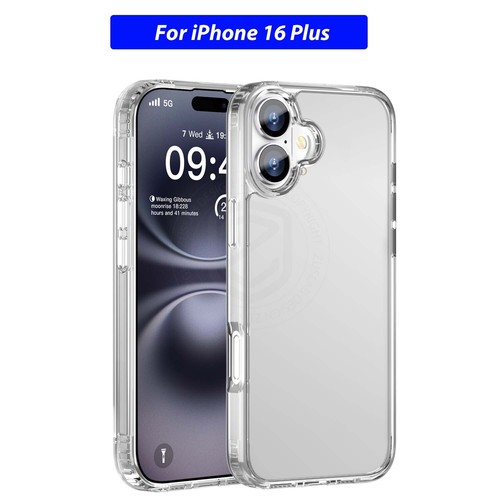 For iPhone 16 15 14 13 12 11 Pro XS Max Plus XR 8 7 6 Case Clear Slim Shockproof - Picture 13 of 40