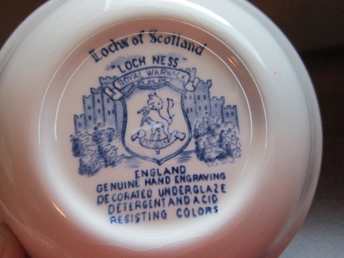 DE COLECCIÓN LOCHS OF SCOTLAND 5" NATILLAS DE BAYAS TAZÓN DE POSTRE LOCH NESS ROYAL WARWICK - Imagen 7 de 9