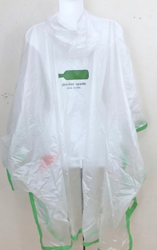 Absolut Vodka Spring - Kate Spade Designer Limited Edition Rain Poncho, 1999 - Picture 5 of 11
