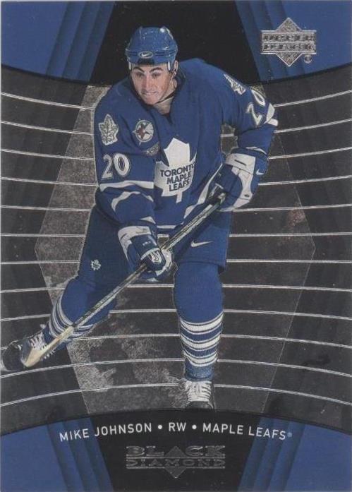 1999-00 Upper Deck Black Diamond - Mike Johnson #81 - 1 of 1