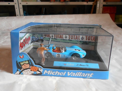 Michel Vaillant Le Mans 1961 racing car and starter boxed 2008 jean gratton - 第 1/2 張圖片
