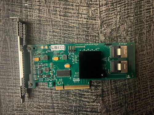 LSI SAS9211-8i SAS RAID Controller HBA Card PCI-e High Or Low Profile - 第 1/4 張圖片