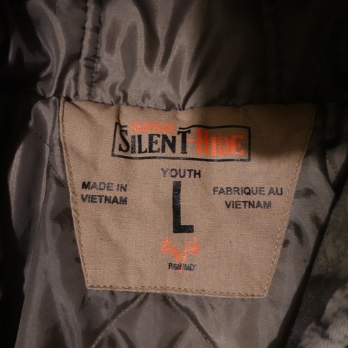 Red Head Silent Hide Strata Youth Camouflage Hooded Hunting Jacket Size L - Picture 3 of 8