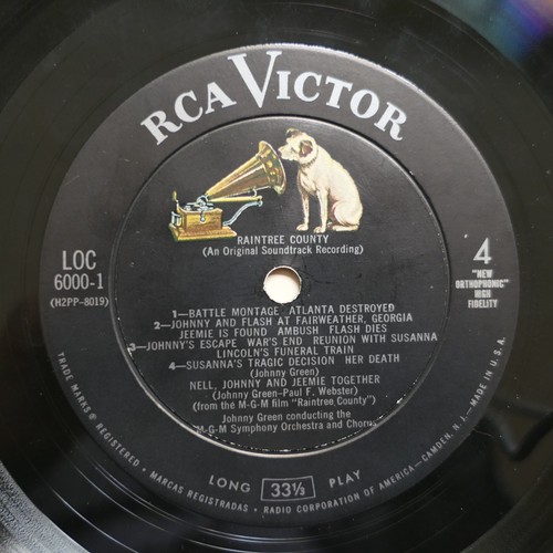 Raintree County Complete OST Johnny Green Rare 2-LP Mono RCA Victor LOC 6000 EX - Picture 6 of 9