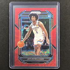 2022-23 Prizm JAYLIN WILLIAMS Choice Rookie Red Scope 75/88 #247