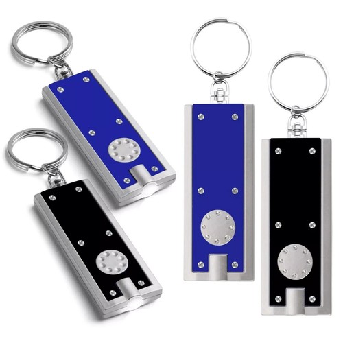 2 LED Llavero Luz Ultra Brillante Linterna Llavero Camping Mini Antorcha de Bolsillo - Imagen 2 de 2