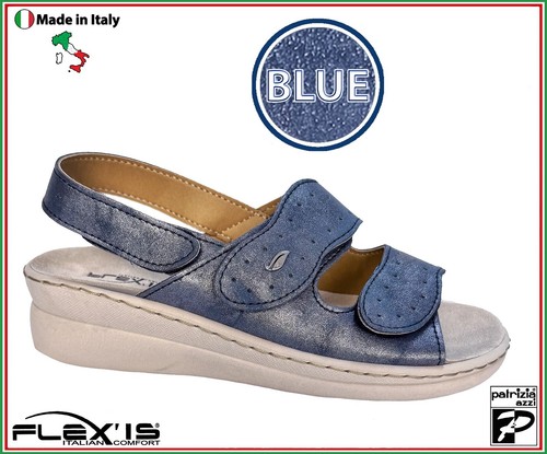 Flex'is RE81 Sandali Donna con Plantare Estraibile in Vera Pelle Soletta Comfort - Imagen 16 de 16