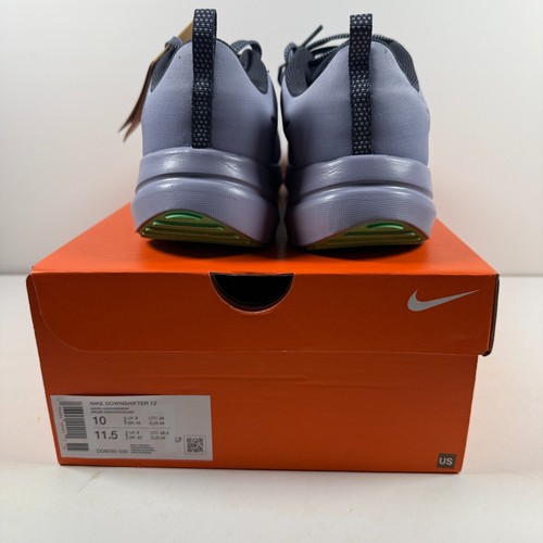 Nike Downshifter 12 Shoes Mens 10 Indigo Haze Gridiron DD9293-500 - Picture 5 of 10