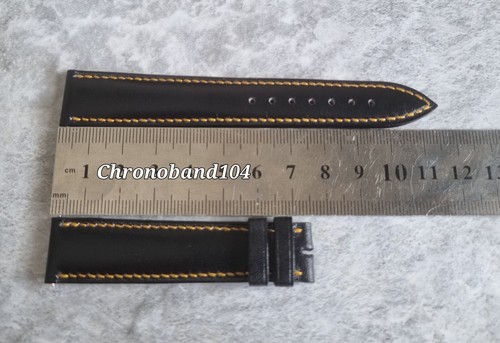 Genuine OEM Franck Muller 18/16mm Black Calf Leather Watch Strap Band NEW!! - Picture 4 of 5