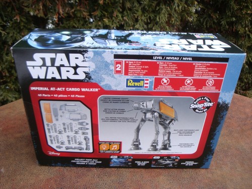 Star Wars Imperial At-Act Cargo Walker Snap-Tite Model Kit by Revell (2016) NIB - Picture 7 of 9