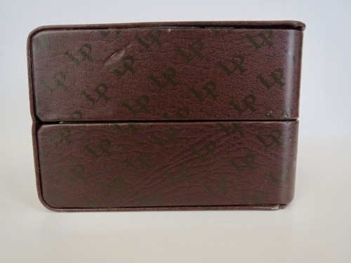 Authentische Vintage Lucien Piccard Uhrenbox 4,25" mal 4,25" mal 3" - Bild 7 von 11