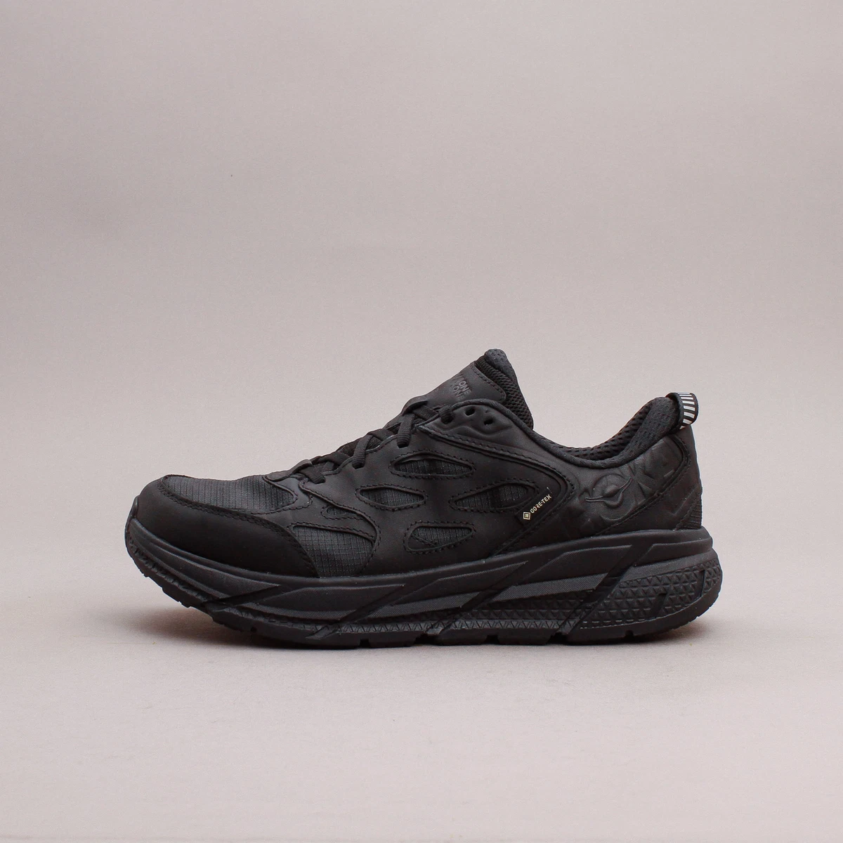 Hoka One One Running Clifton L GTX Gore-Tex Black New Men Shoes 1129972-BBLC