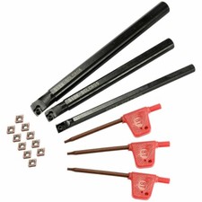 3pcs 95 Degree S08K/S10K/S12M-SCLCR06 + 10PC  SCCMT2(1.5)  CCMT060204 Inserts