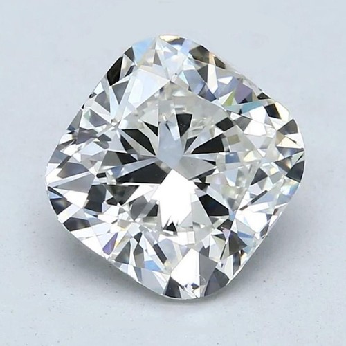 1 Ct Cushion Cut E F Color VS1 Clarity Loose Non Certified Lab Grown CVD DIAMOND - Picture 2 of 4