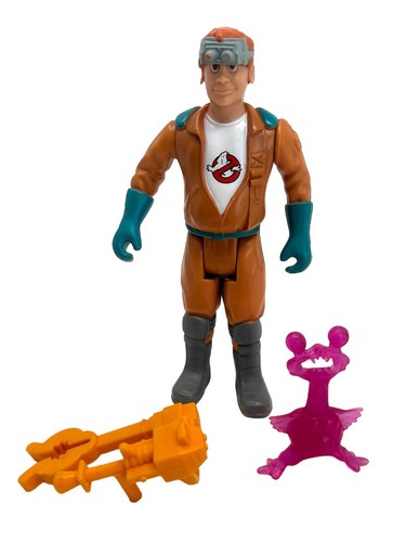 Ray Stantz Fright Features Complete 1988 Ghostbusters KENNER INKgrafiX TOYS A5 - Picture 1 of 4