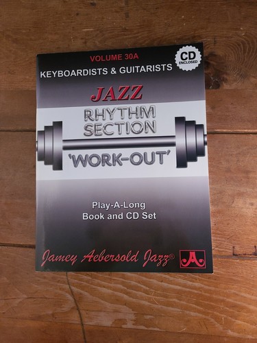 Jamey Aebersold Vol 30A Jazz Rhythm Section Work-Out Keyboard/Guitar (928-930) - Picture 1 of 5