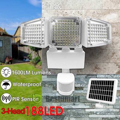 Solar Lights Outdoor Ultra Bright Led Motion Sensor Light 1600lm Solar Lights Outdoor Ultra Bright Led