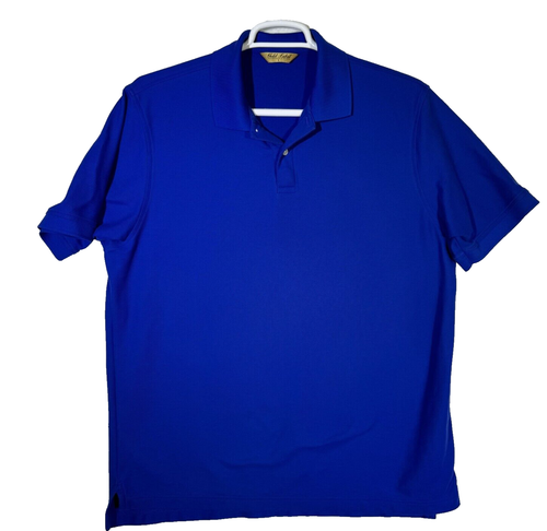 Gold Label Roundtree & Yorke Herren Poloshirt Large Blau Golf Kurzarm
