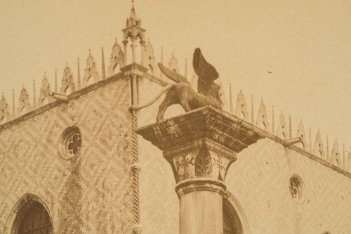 GROSSES Orig CARLO PONTI 1860er ALBEN Foto DOGENPALAST Venedig, Italien - Bild 3 von 6