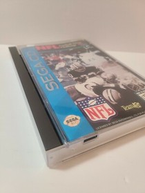 NFL Football Trivia Challenge Complete CIB Authentic Sega CD Game Nice w/ Reg