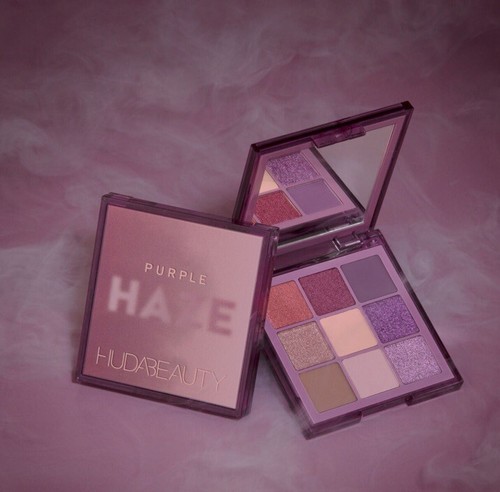 HUDA BEAUTY URPLE HAZE EYESHADOW PALETTE 🔮BNIB- 100% AUTHENTIC 🔮 DREAMY PURPLE - Picture 1 of 4